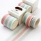 Cute Printed Washi Tape 3 Rolls Japanese-Style (Lace Checkered)